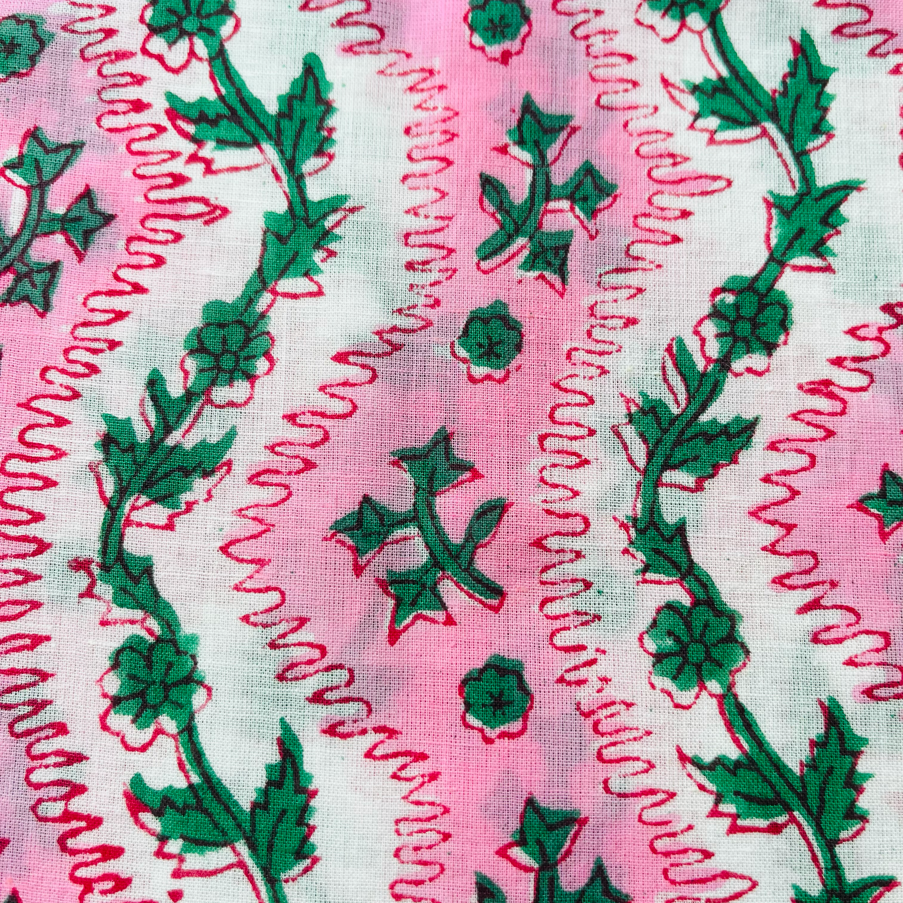 COTTON NAPKINS - PINK IVY