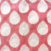 LIGHTWEIGHT NAPKINS - PINK LEAF