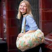 WEEKEND BAG - PINK LEOPARD