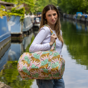 WEEKEND BAG - PINK LEOPARD