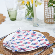 LIGHTWEIGHT NAPKINS - PINK MARIGOLD