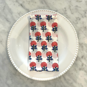 LIGHTWEIGHT NAPKINS - PINK MARIGOLD