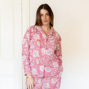 COTTON PYJAMAS - PINK PEONY