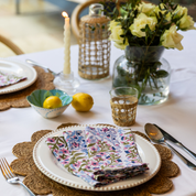 LIGHTWEIGHT NAPKINS - PINK POSY