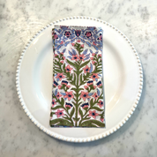 LIGHTWEIGHT NAPKINS - PINK POSY
