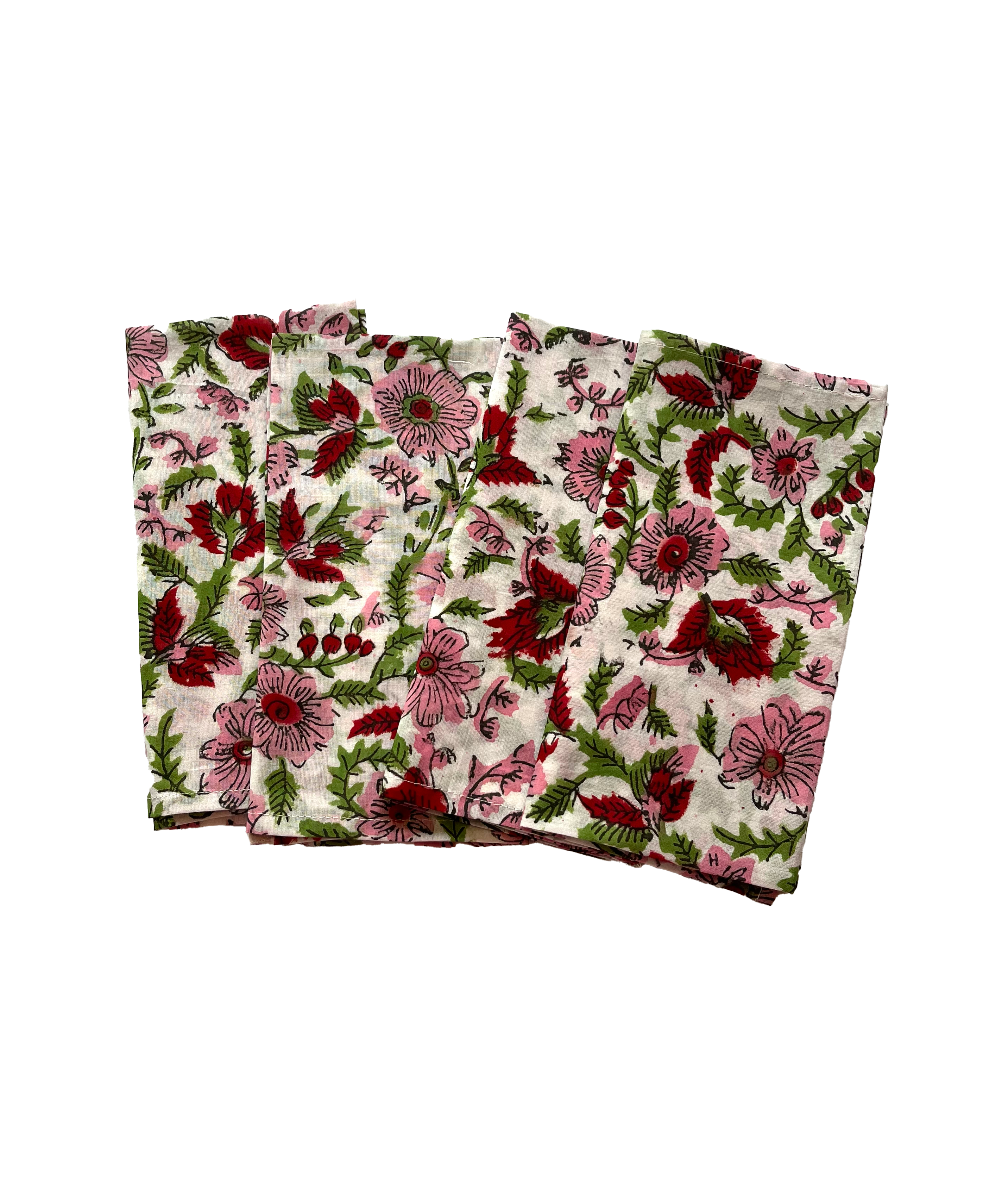 COTTON NAPKINS - PINK ANEMONE