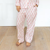 COTTON PYJAMAS - PINK SEAHORSE