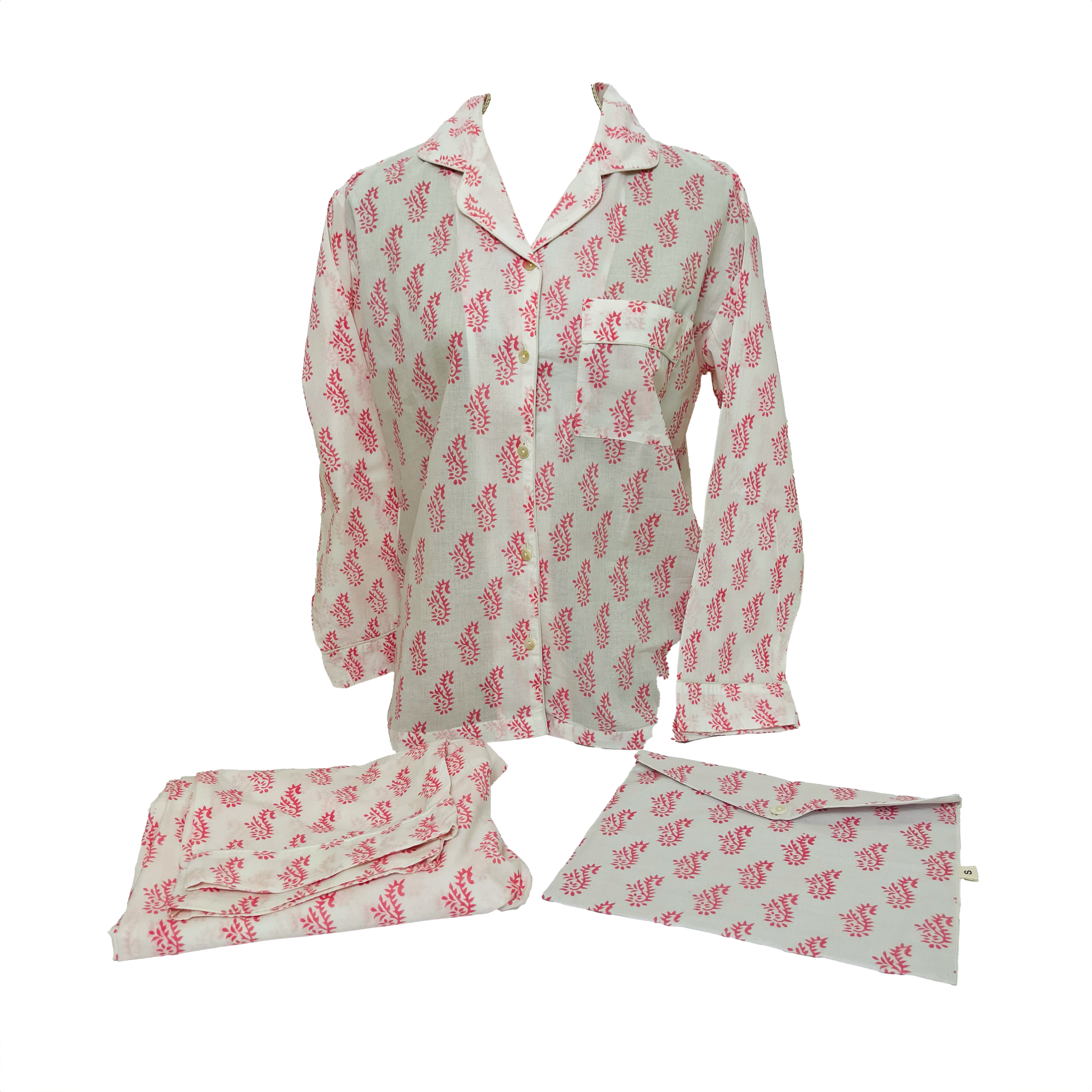 PYJAMAS - PINK SEAHORSE - Was £60