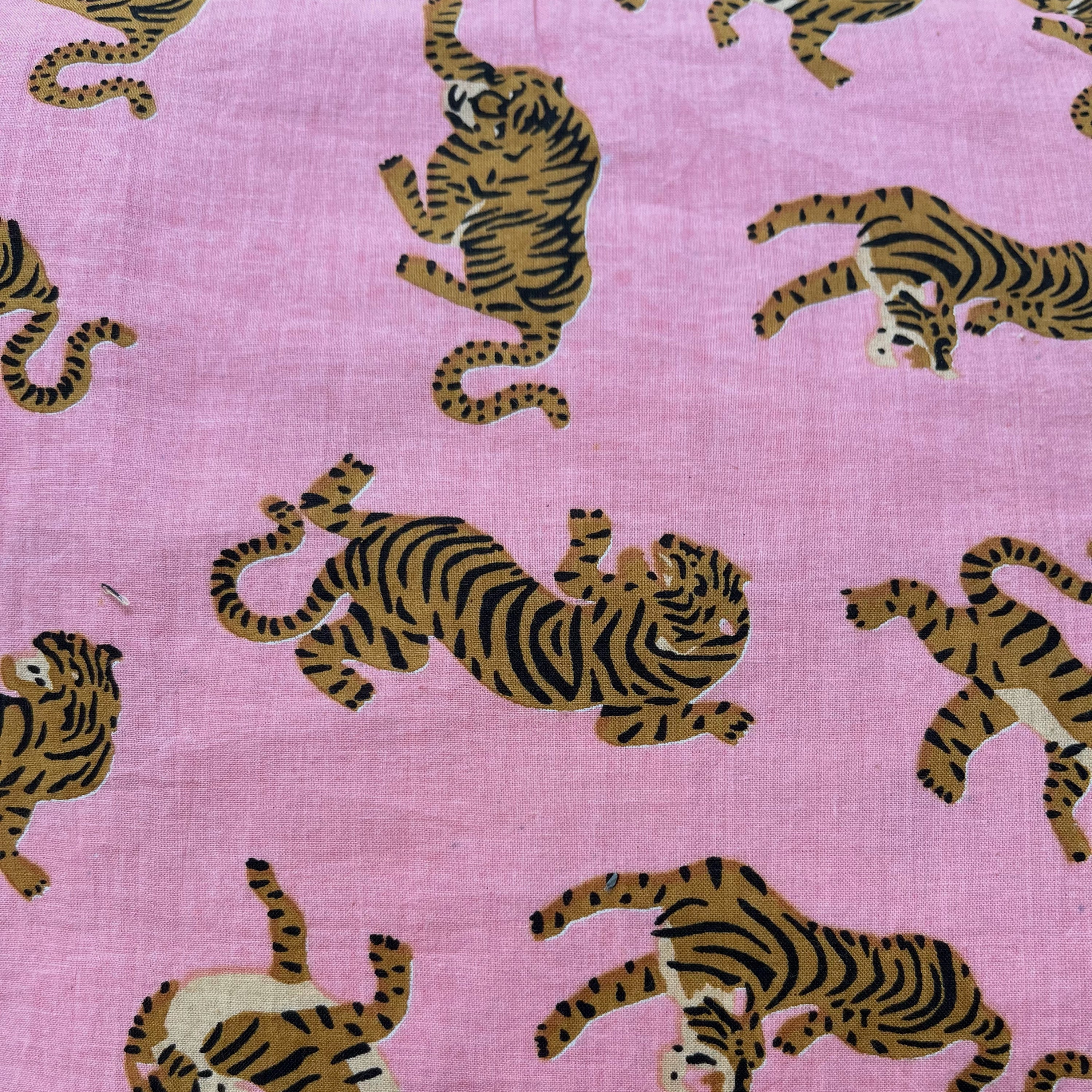 COTTON PYJAMAS - PINK TIGER