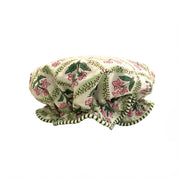 SHOWER CAP - PINK TRELLIS
