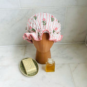 SHOWER CAP - PINK TULIP