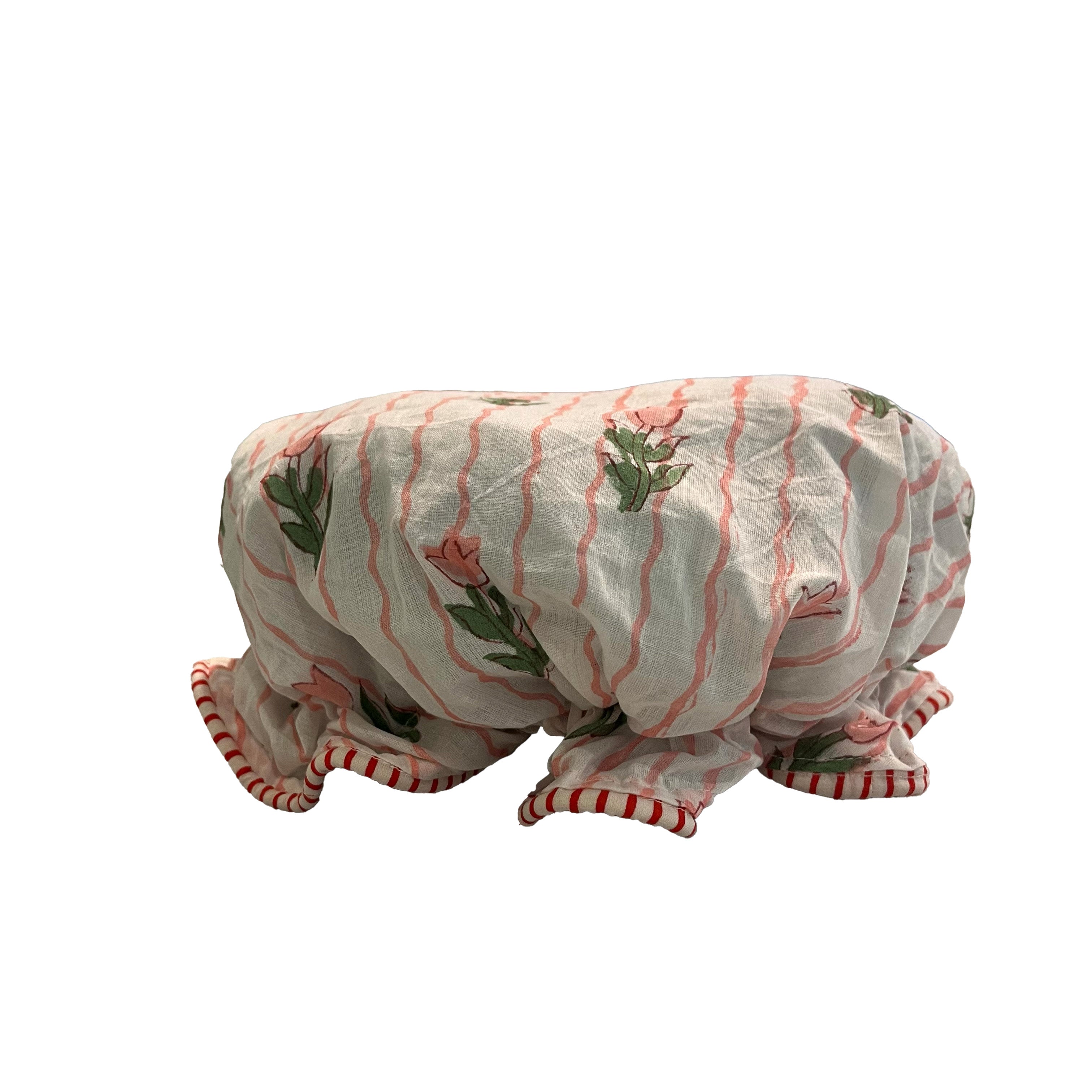 SHOWER CAP - PINK TULIP