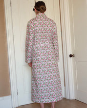 SIGNATURE COTTON ROBE - PINK WILDFLOWERS