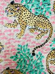 WEEKEND BAG - PINK LEOPARD