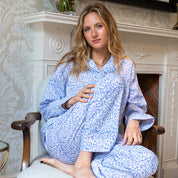 COTTON PYJAMAS - POWDER BLUE