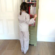 CHILDREN'S PYJAMAS - RED ROSEBUD