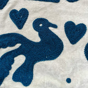 VELVET LOVE BAG- SAGE GREY AND BLUE