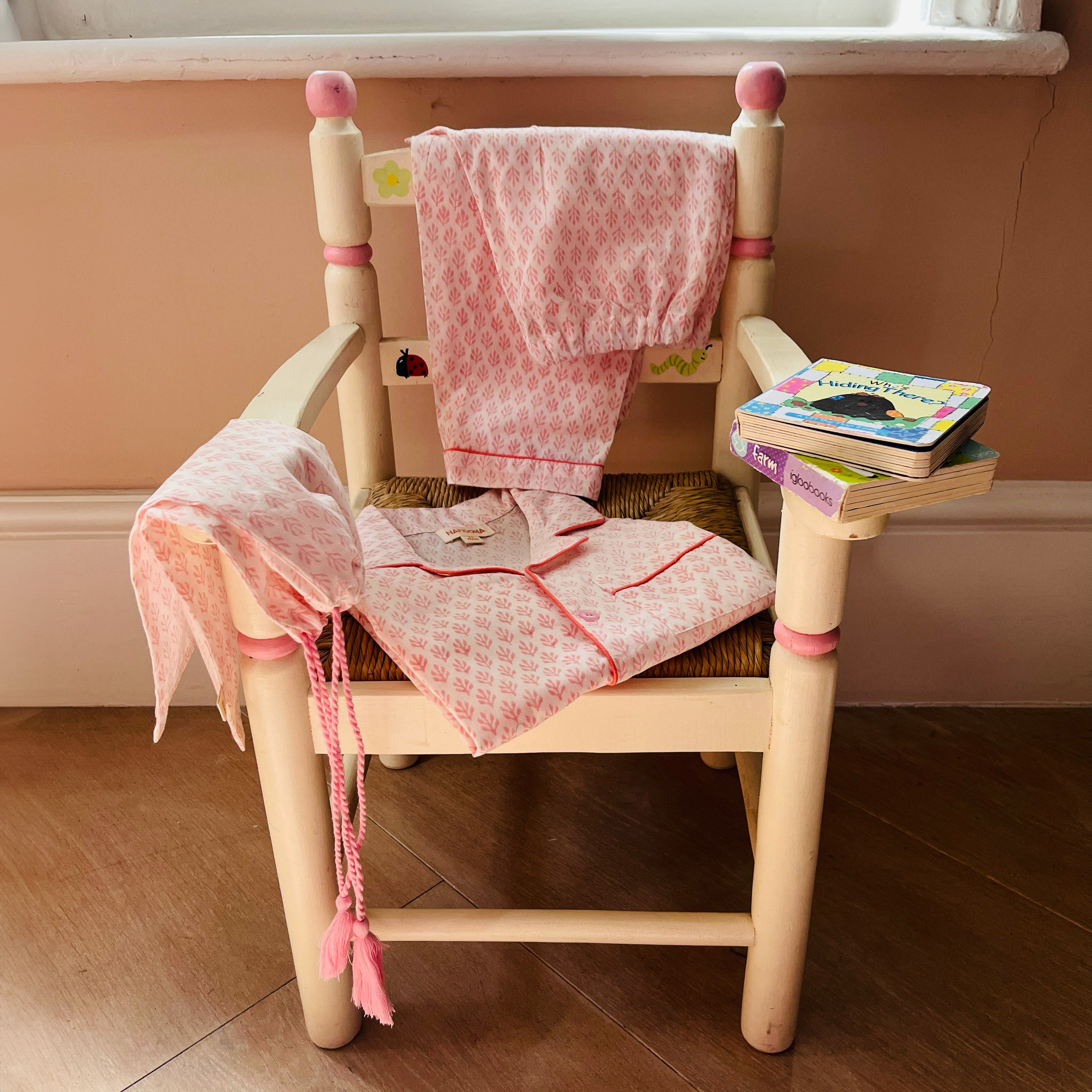 CHILDREN'S PYJAMAS -  PINK FERN