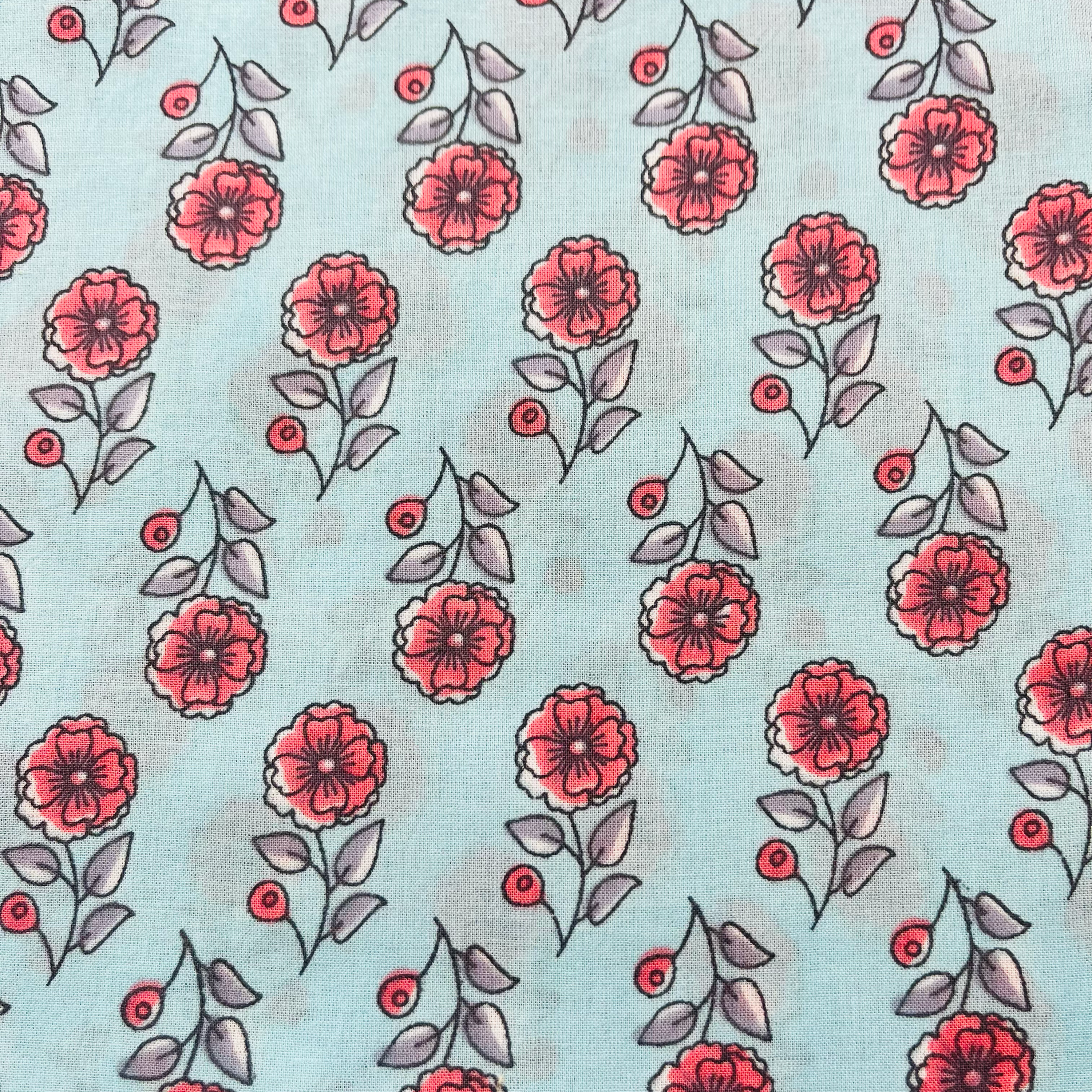 COTTON NAPKINS - SCARLET POPPY