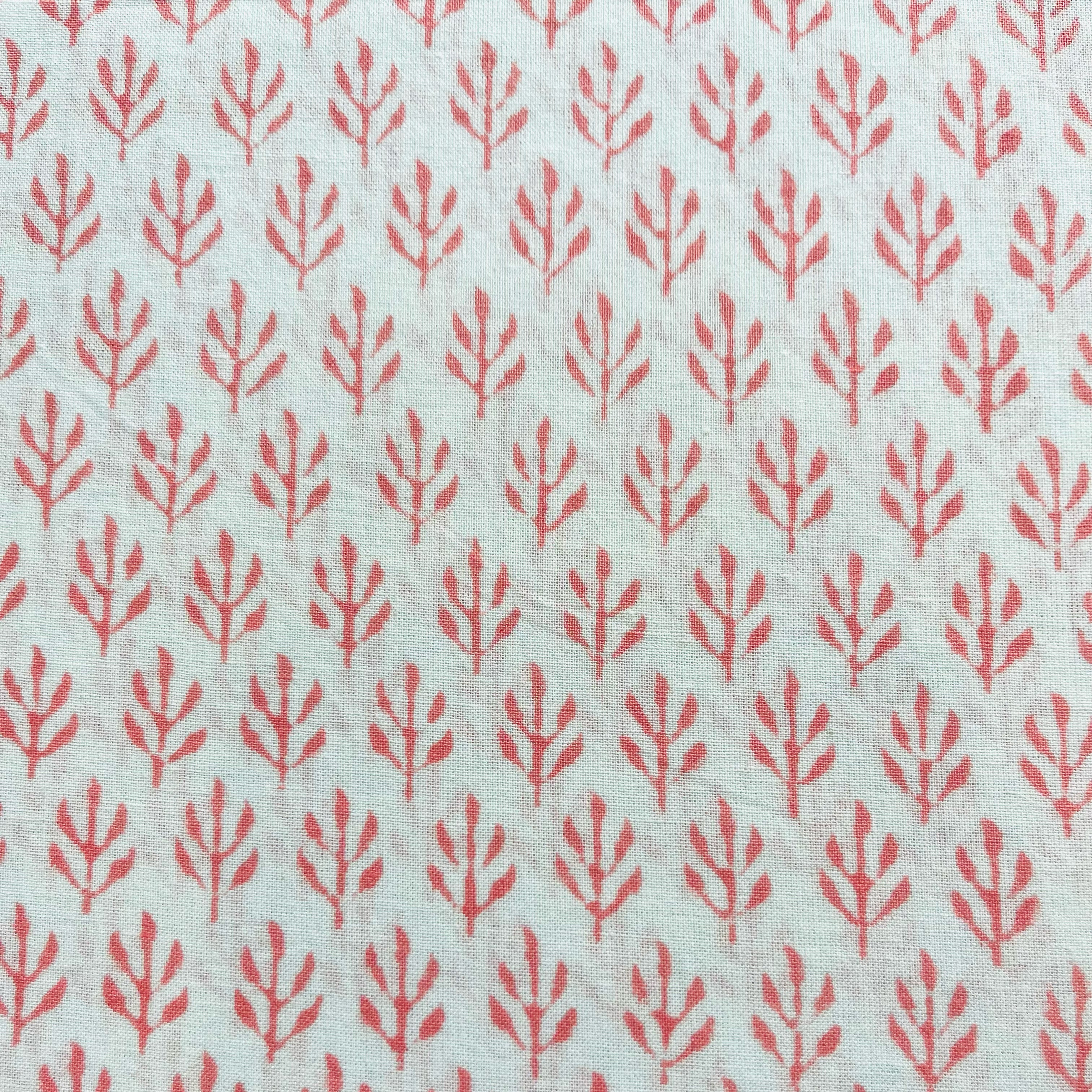 COTTON SHIRT  -  SOFT CORAL