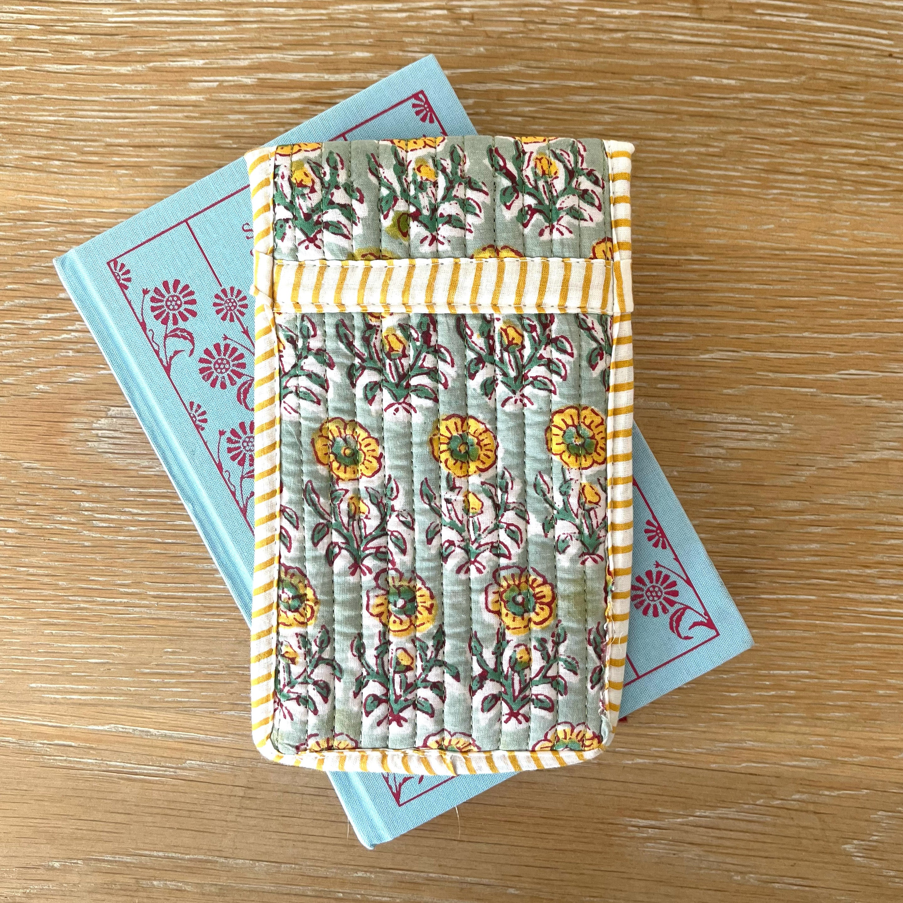COTTON GLASSES CASE - SUNFLOWER