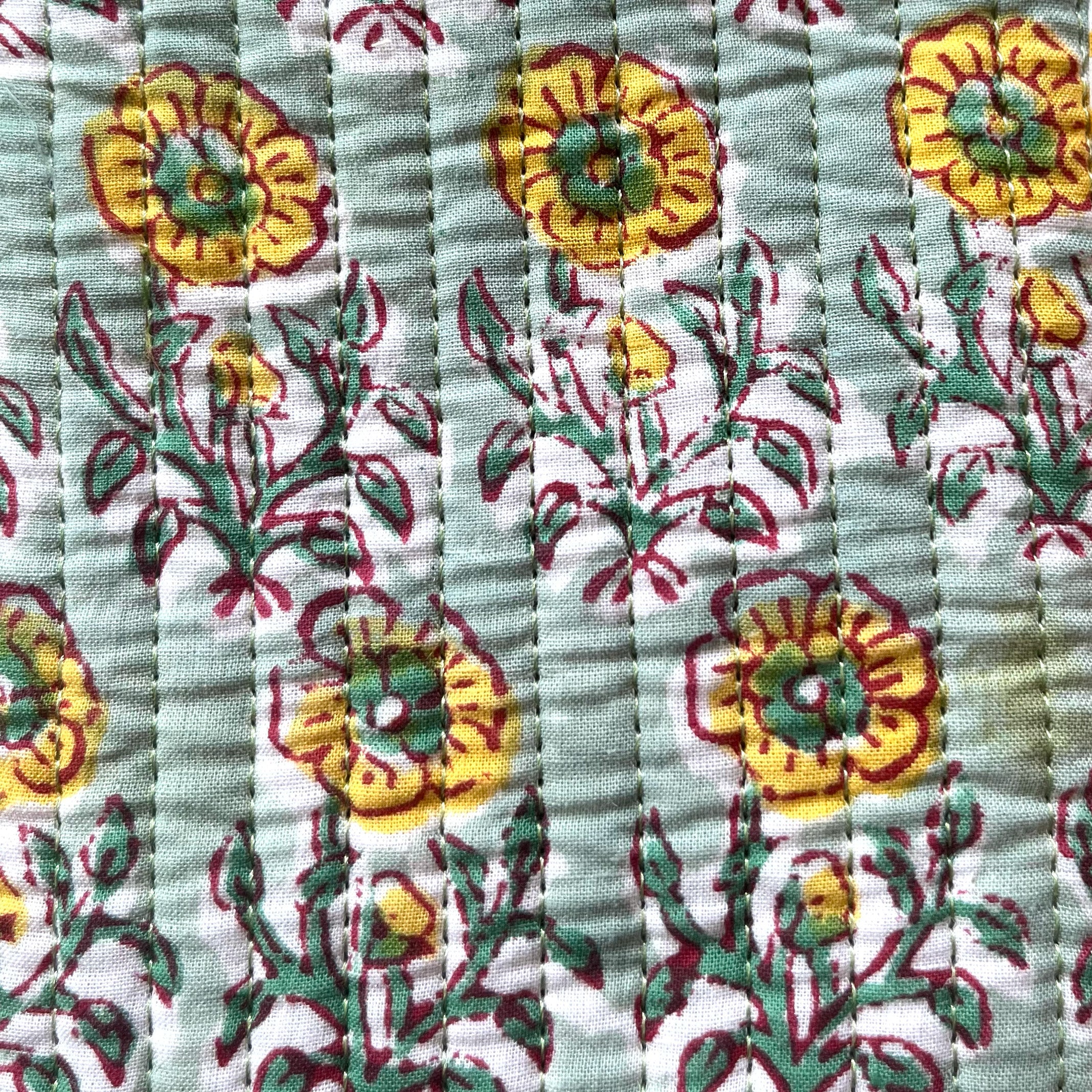 COTTON GLASSES CASE - SUNFLOWER